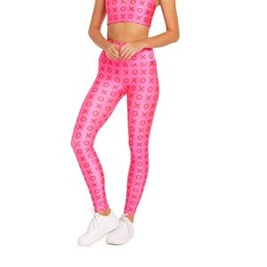 Goldsheep hot pink xoxo leggings XS
